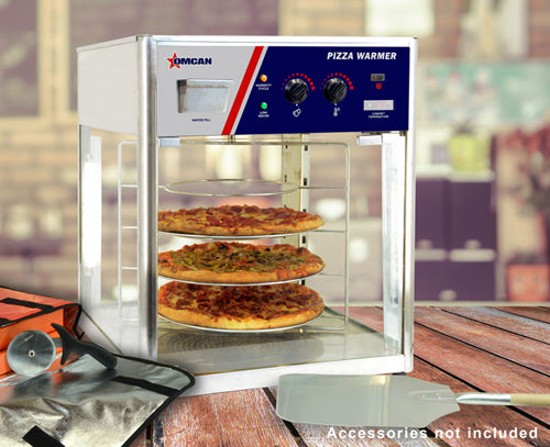 24-inch Pizza Display Warmer – 110V, 1380 W